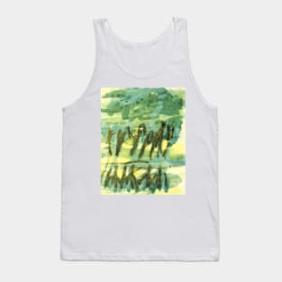 Abstract tree Tank Top